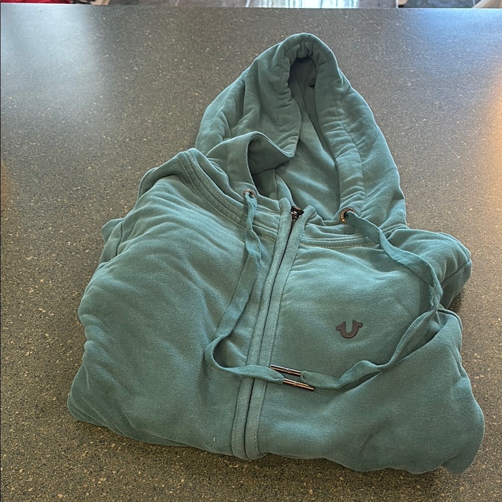 True Religion Green Hoodie